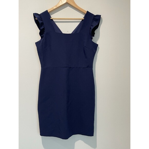 Sam Edelman Navy Blue Mini‎ Cocktail Formal Dress Size 10 - Picture 1 of 5